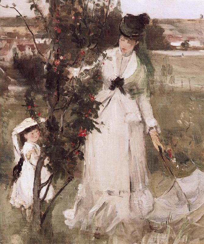 Berthe Morisot Detail of Hide and seek China oil painting art